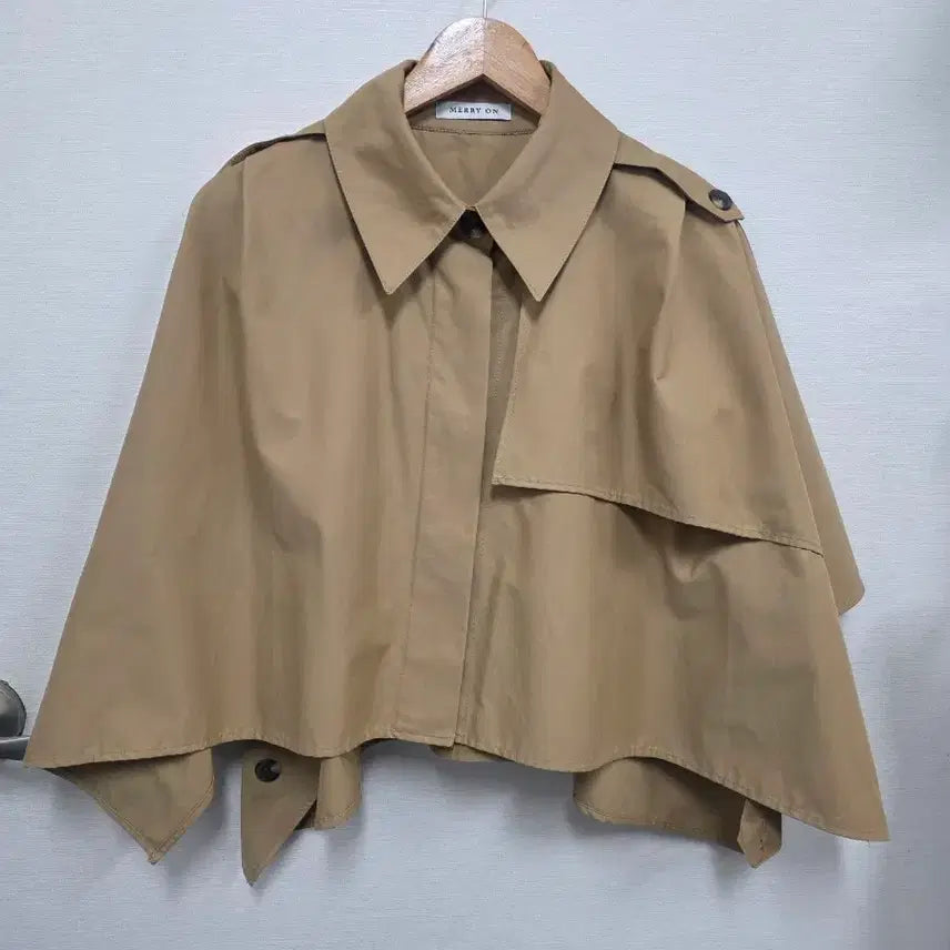[BUNJANG] Marion Cape Style Trench Coat / 메리온 케이프 스타일 트렌치 코트