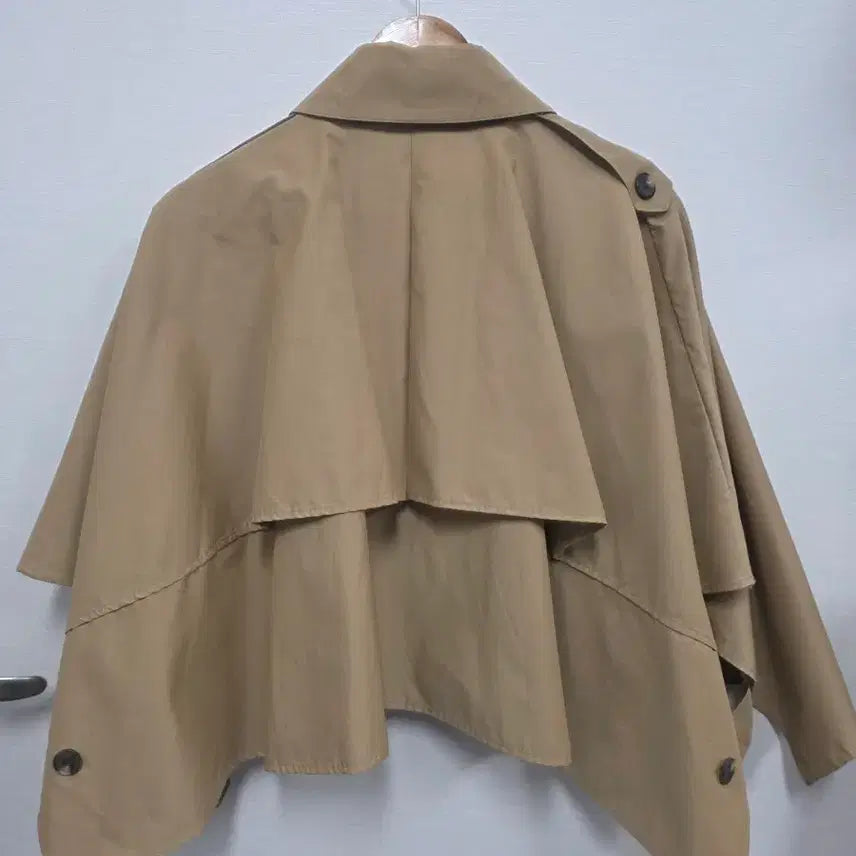 [BUNJANG] Marion Cape Style Trench Coat / 메리온 케이프 스타일 트렌치 코트