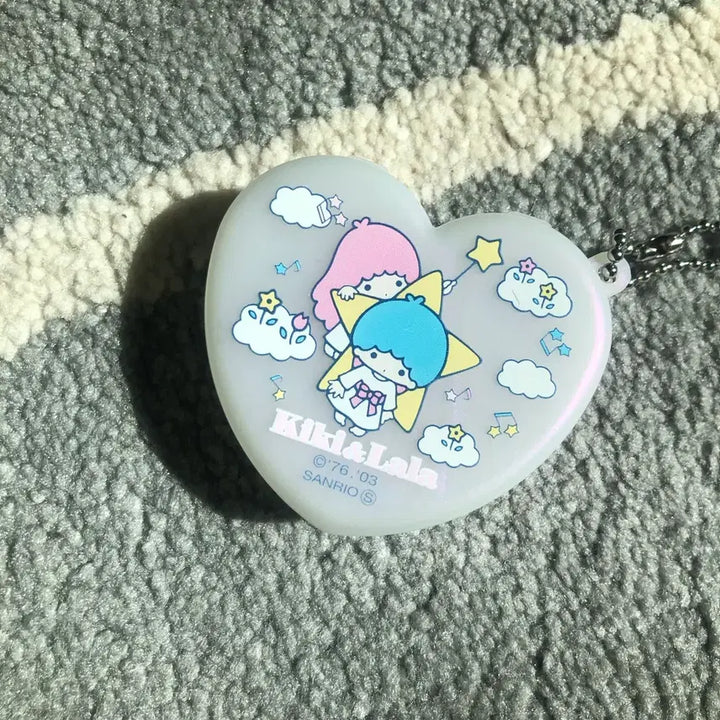 [BUNJANG] Little Twin Stars Kiki &amp; Lala Vintage Heart Storage Case / 리틀트윈스타 키키라라 고전 하트 보관함 케이스