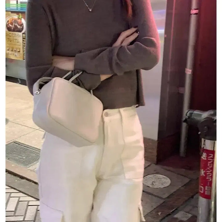 [BUNJANG] G Cargo Denim Pants / 공드린 G 카고데님