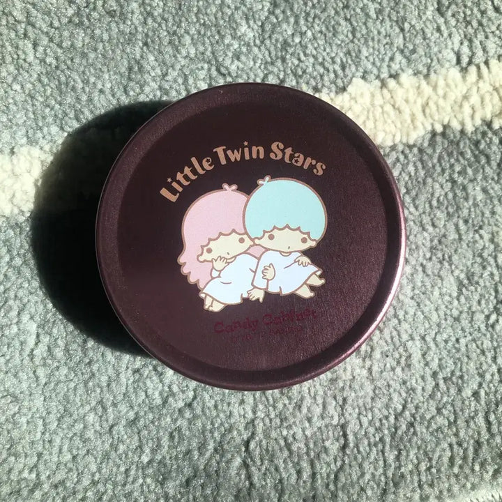 [BUNJANG] Little Twin Stars Kiki &amp; Lala Vintage Round Storage Case / 리틀트윈스타 키키라라 고전 원형 보관함 케이스 산리오