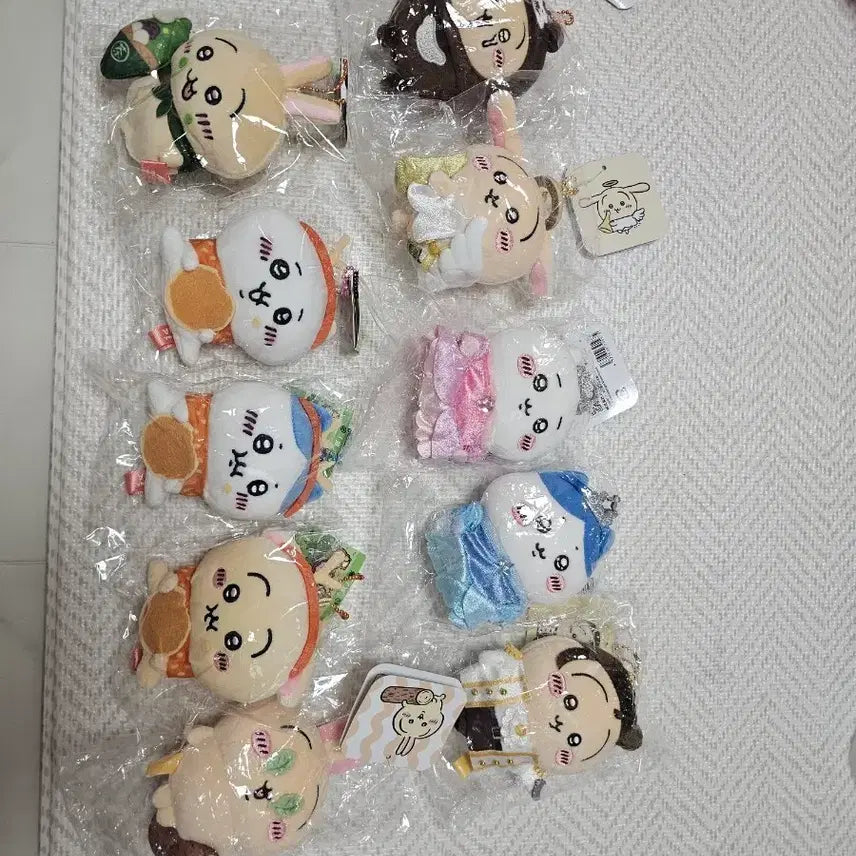 [BUNJANG] Chiikawa Mascot Keyring Bundle / 치이카와 마스코트 키링 미개봉 다수
