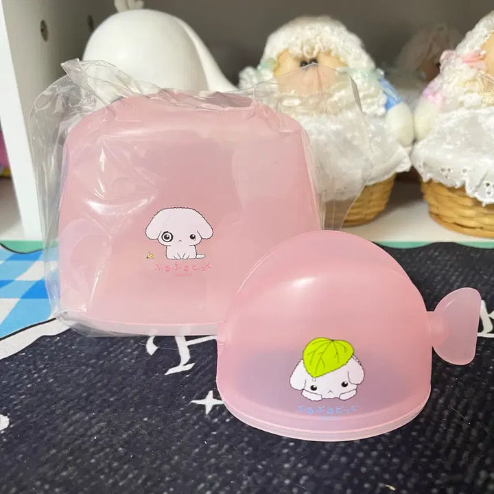 [BUNJANG] Vintage Bourboule Dog Toothpaste Squeezer and Toothbrush Holder Set / 고전 부르부르도그 치약 짜개 칫솔 꽂이 세트