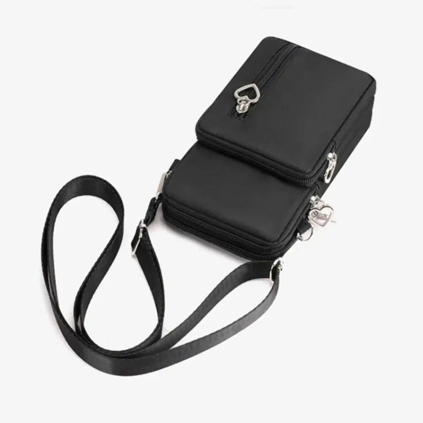 [BUNJANG] J5 Mini Crossbody Bag / J5 A급 가볍고 심플한 블랙 미니 크로스백 판매해요