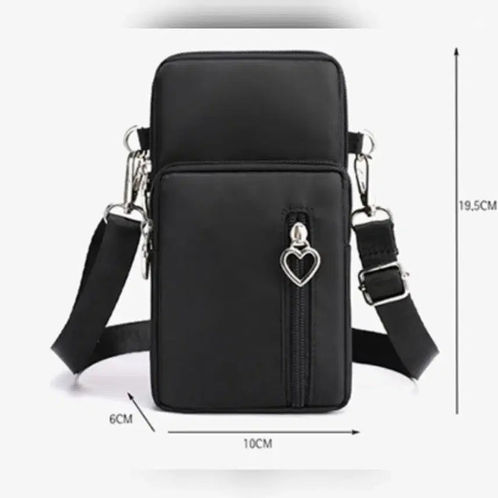 [BUNJANG] J5 Mini Crossbody Bag / J5 A급 가볍고 심플한 블랙 미니 크로스백 판매해요