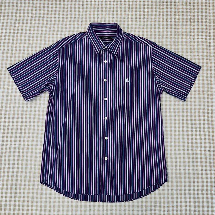 [SOLD OUT] 빈폴 스트라이프 반소매 셔츠 남자100