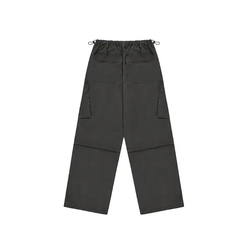 [SOLD OUT] 에즈이프캘리 워시 파라슈트 카고팬츠 그레이
