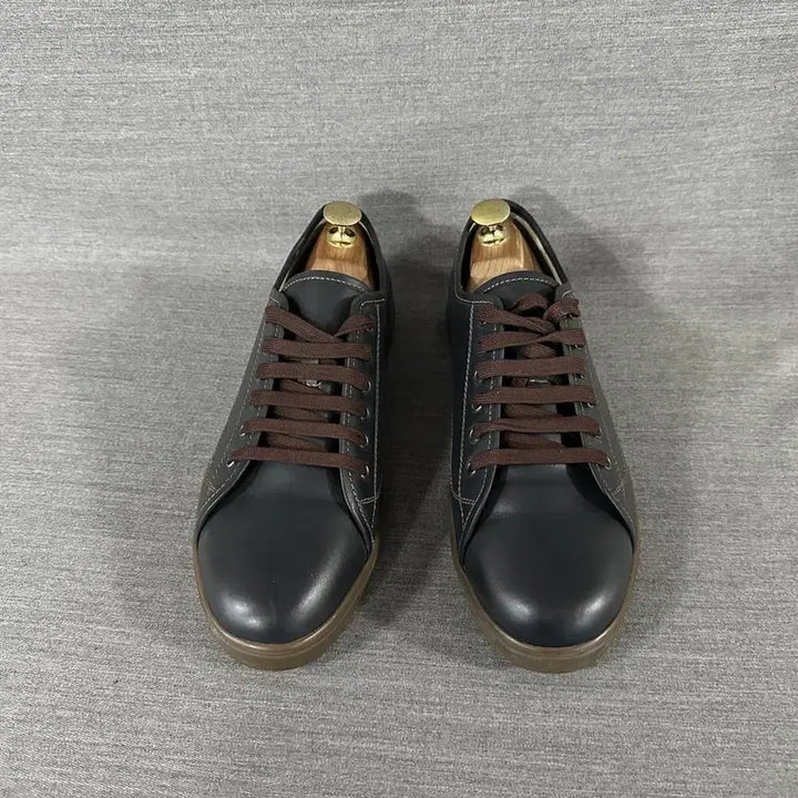 [SOLD OUT] 엘칸토 소가죽 스니커즈/남성(260mm)/s1557/상태최상