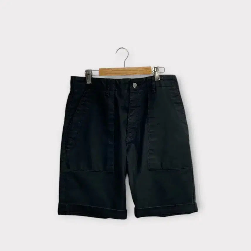 [BUNJANG] Uniform Bridge Shorts Black M / 유니폼 브릿지 쇼츠 블랙  M