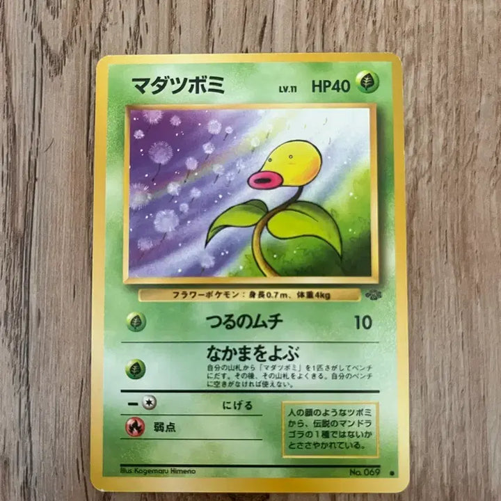 [BUNJANG] Modapi Vintage First Edition Pokemon Card / 초판 일판포켓몬카드 모다피 빈티지