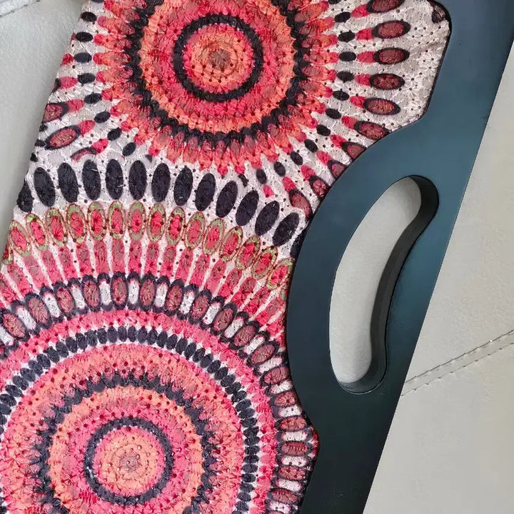 [BUNJANG] Vintage Patterned Clutch Bag / 빈티지 손잡이 클러치 백