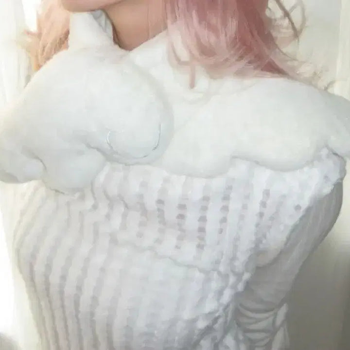 [SOLD OUT] 묘랑 angel&amp;hug wing muffler 날개 머플러