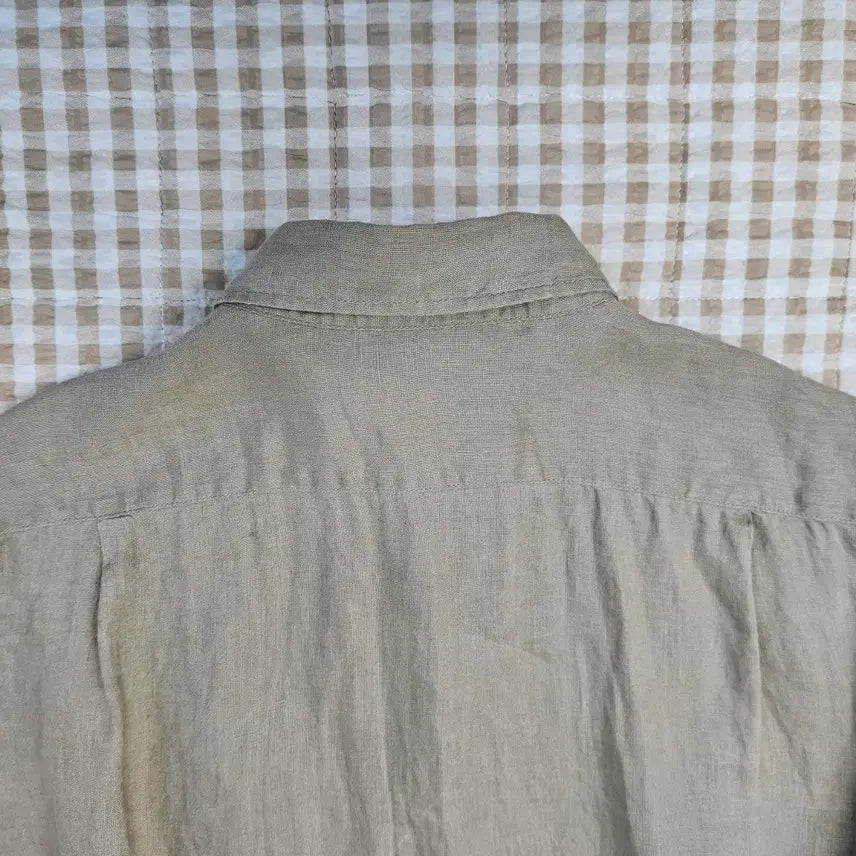 [BUNJANG] Uniqlo Linen Long Sleeve Shirt Men&