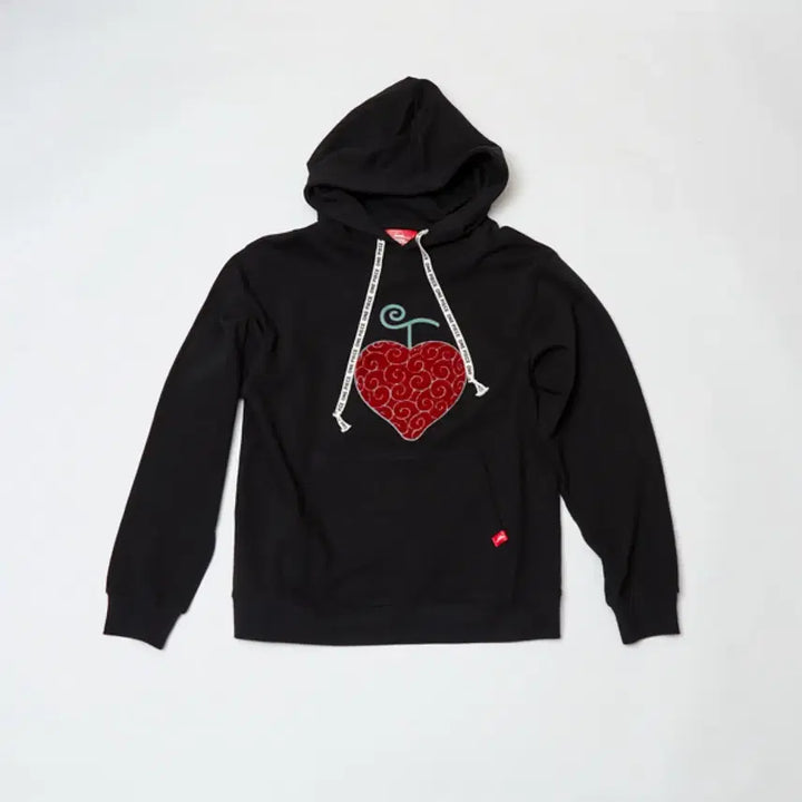 [BUNJANG] One Piece Ope Ope no Mi Embroidered Hoodie / 원피스 오페오페 열매 자수 후드티 (미사용 / 정품)