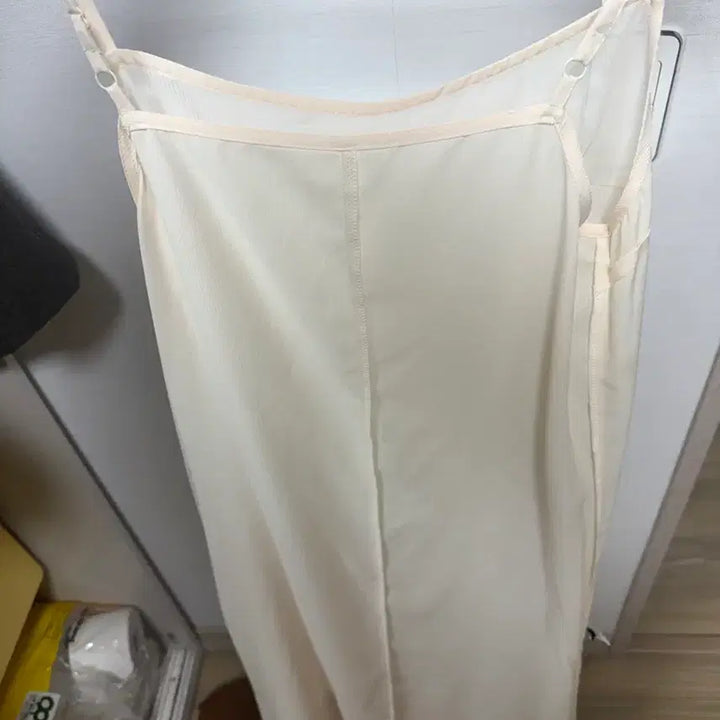 [BUNJANG] U-rago Layered Sleeveless Wrap Dress / 유라고 레이어드 슬리브리스 랩 드레스