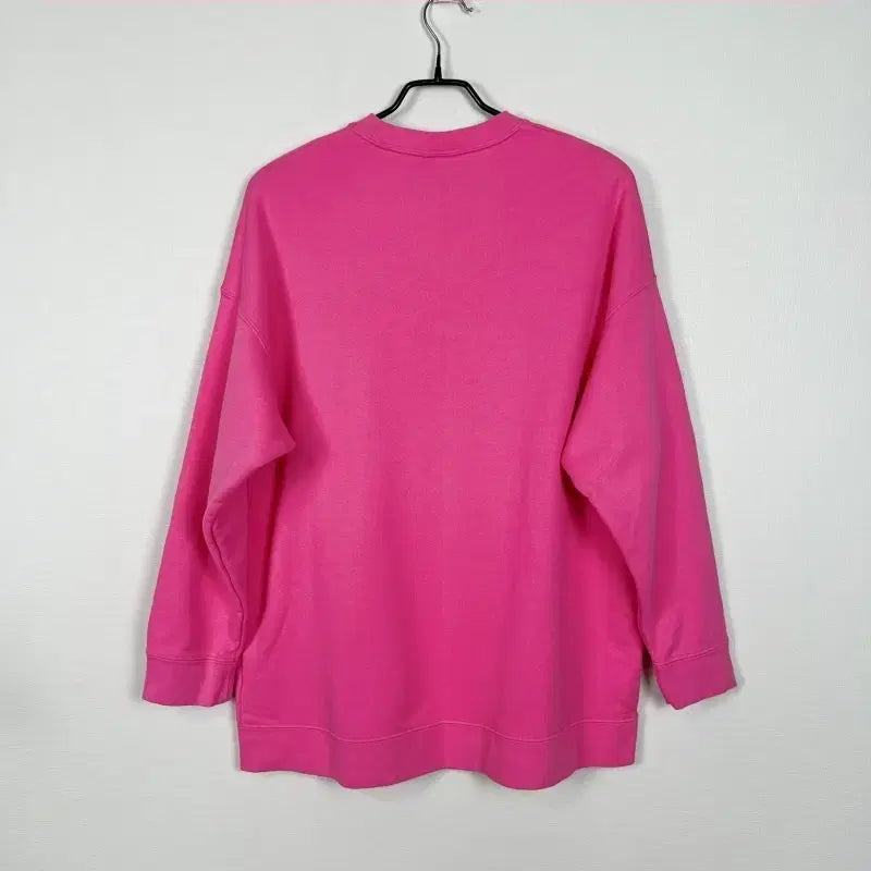 [BUNJANG] Nike Pink Crew Oversized Sweatshirt / 나이키/핑크 크루 오버핏 맨투맨 긴팔 티 S M/라덴