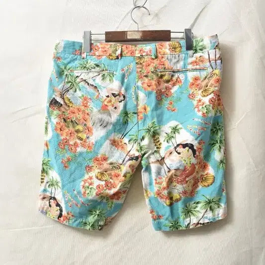 [BUNJANG] Polo Ralph Lauren Linen Shorts / 폴로 랄프로렌 린넨 쇼츠 반바지 34 M0247