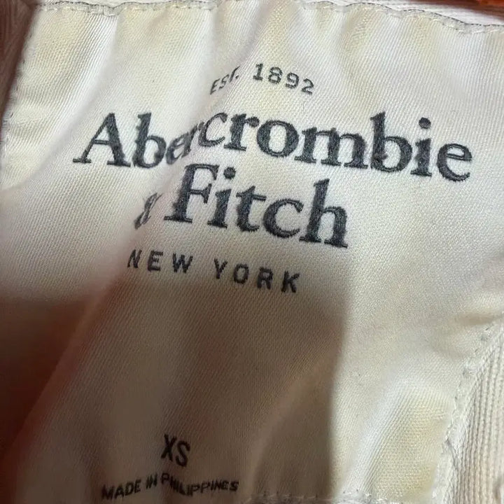 [BUNJANG] Abercrombie Orange Hoodie XS / 아베크롬비 오렌지 후드집업 xs