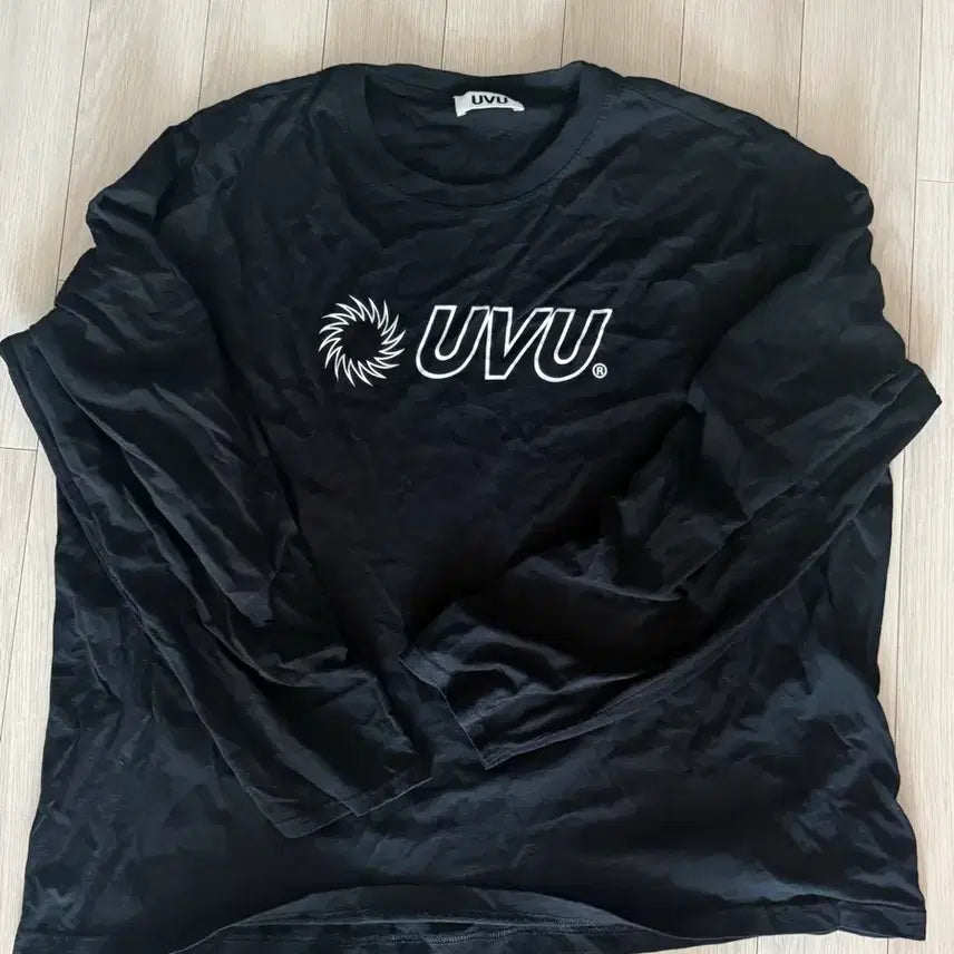 [SOLD OUT] UVU 롱슬리브 티셔츠 블랙 xl