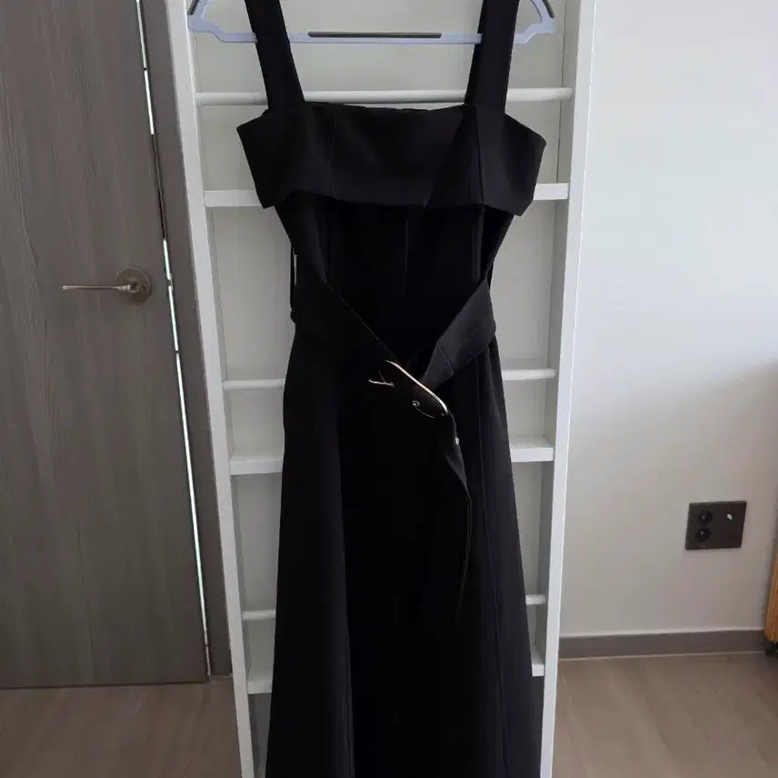 [BUNJANG] Kwak Jihee Black Long Dress / 곽지희원피스