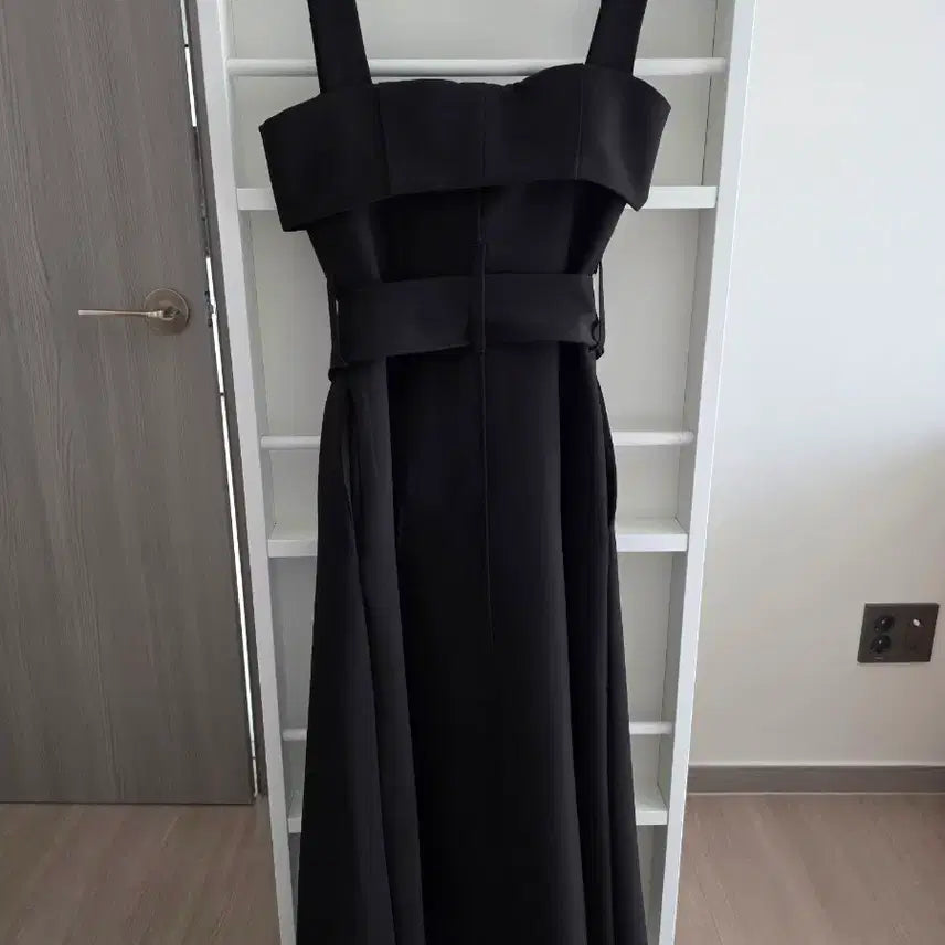 [BUNJANG] Kwak Jihee Black Long Dress / 곽지희원피스