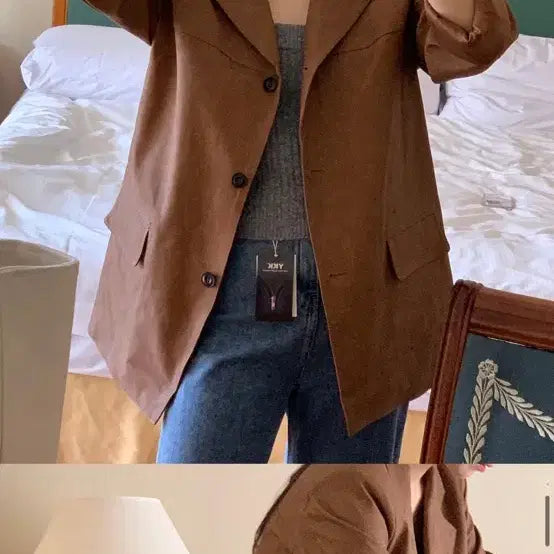 [BUNJANG] Miel Leather Jacket / 미엘 가죽자켓