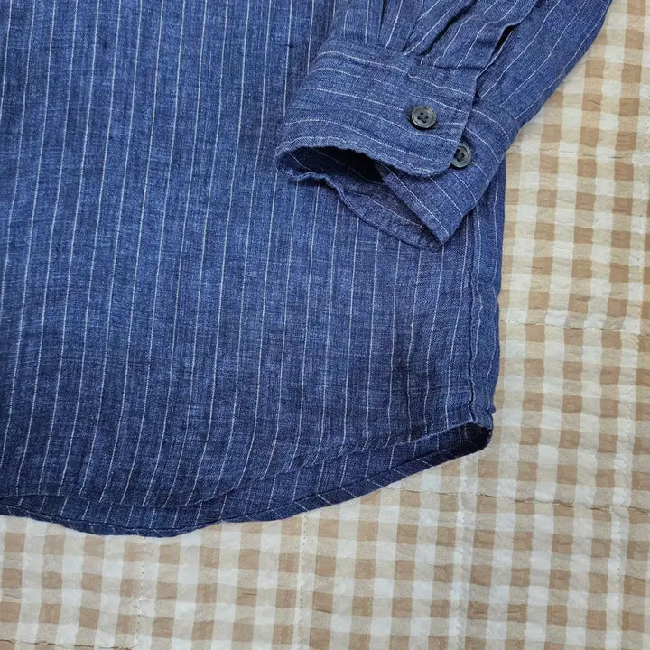 [BUNJANG] Uniqlo Linen Long Sleeve Shirt / 유니클로 마100 긴소매 셔츠 남자100