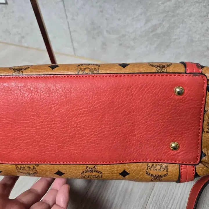 [SOLD OUT] MCM 가방 숄더백 토트백 오렌지
