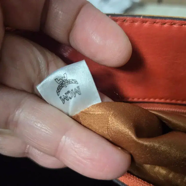 [SOLD OUT] MCM 가방 숄더백 토트백 오렌지