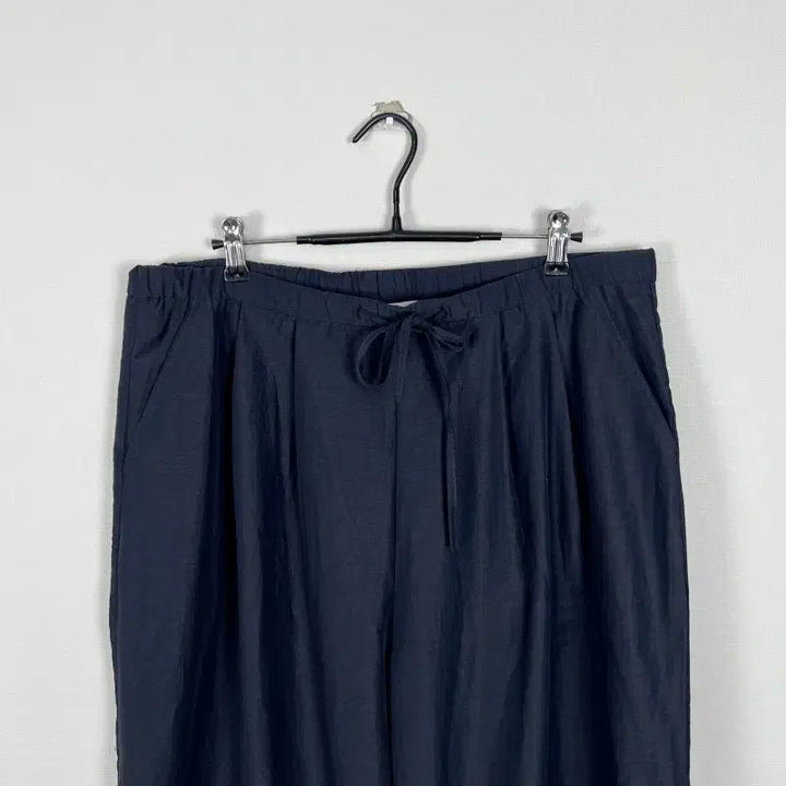 [BUNJANG] Ra-den Wide Leg Pants Navy L/XL / 봄 여름 와이드 바지 통 네이비 여L XL/라덴