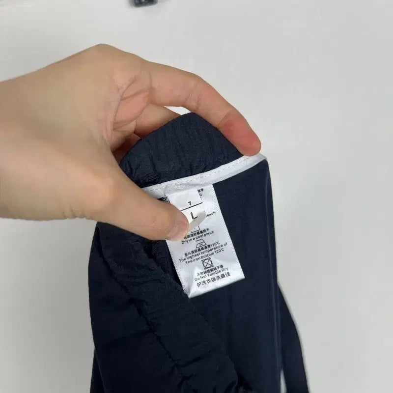 [BUNJANG] Ra-den Wide Leg Pants Navy L/XL / 봄 여름 와이드 바지 통 네이비 여L XL/라덴