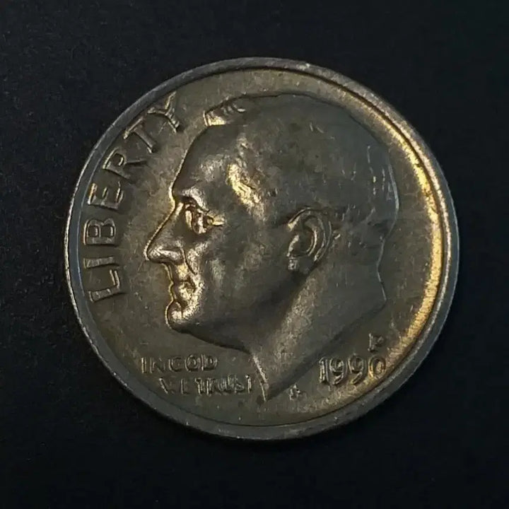 [BUNJANG] 1990 United States Dime Coin / 1990년 미국 다임 주화 w439