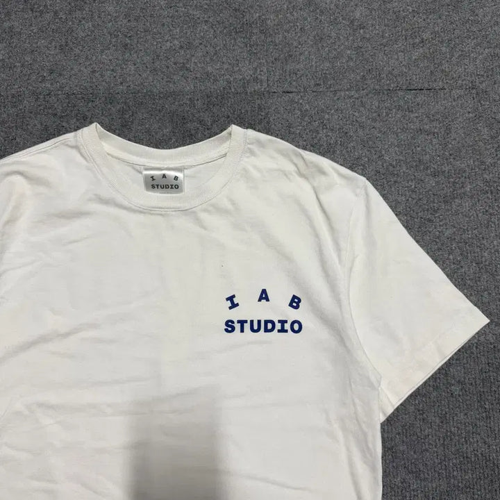[SOLD OUT] 아이앱 화이트 반팔 티셔츠 m