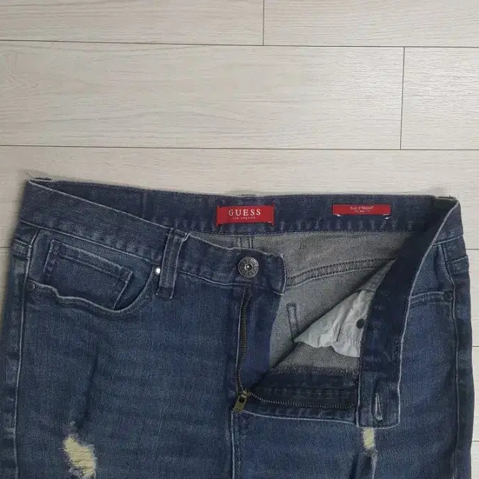 [BUNJANG] GUESS Washed Jeans 33 inch / GUESS 게스(사방스판) 워싱청바지 33인치(No.187)S급! 해외판