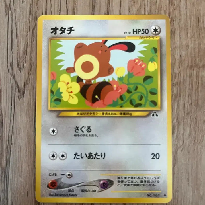 [BUNJANG] Pokemon First Edition Vintage Card - Raticate / 초판 일판포켓몬카드 꼬리선 빈티지