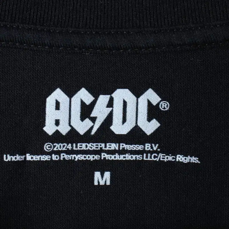 [BUNJANG] Brand Vintage ACDC Band T-shirt / (M-XL) 브랜드빈티지 반팔 티셔츠 ACDC 밴드 락티 블랙-182F2
