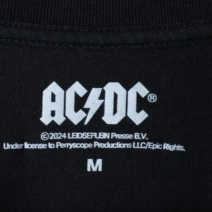 [BUNJANG] Brand Vintage ACDC Band T-shirt / (M-XL) 브랜드빈티지 반팔 티셔츠 ACDC 밴드 락티 블랙-182F2