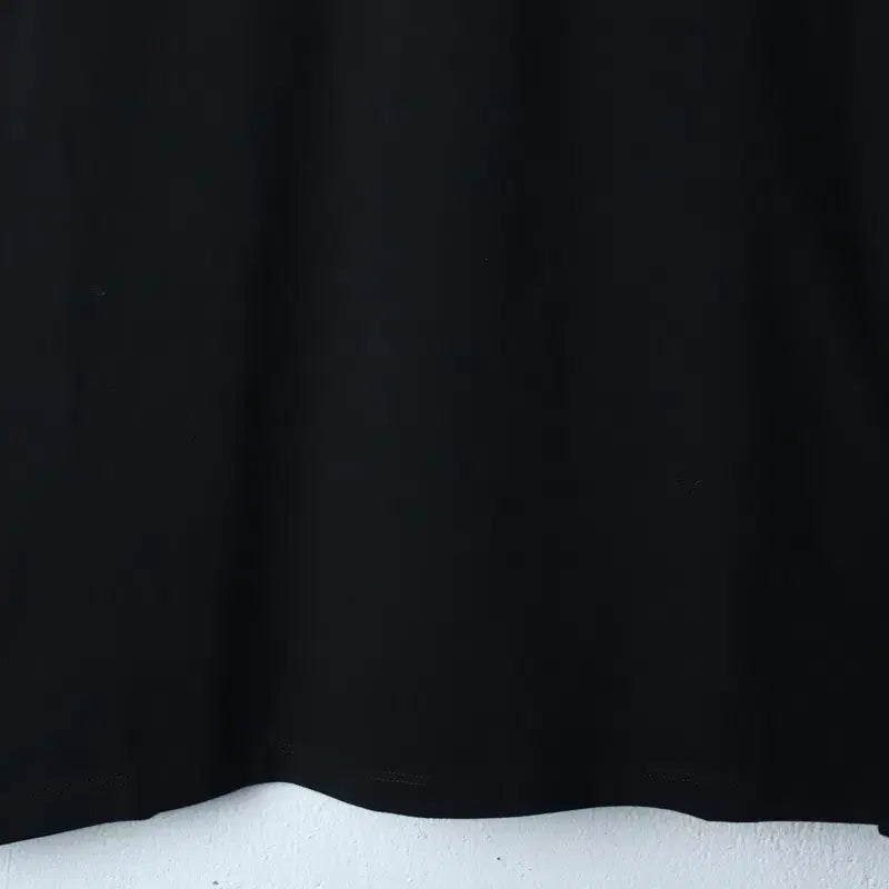 [BUNJANG] Maison Mineed Small Logo Black T-shirt / (L-2XL) 메종미네드 반팔 티셔츠 스몰로고 블랙 박시-182F3