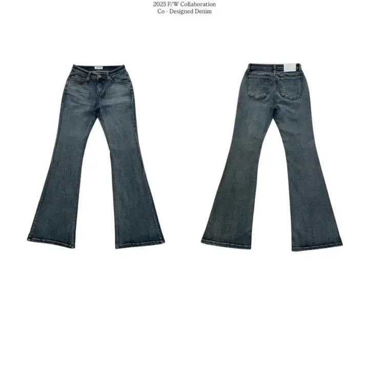 [BUNJANG] Obehix OOTJ Low Rise Bootcut Jeans / 오브히XOOTJ 로우라이즈 부츠컷