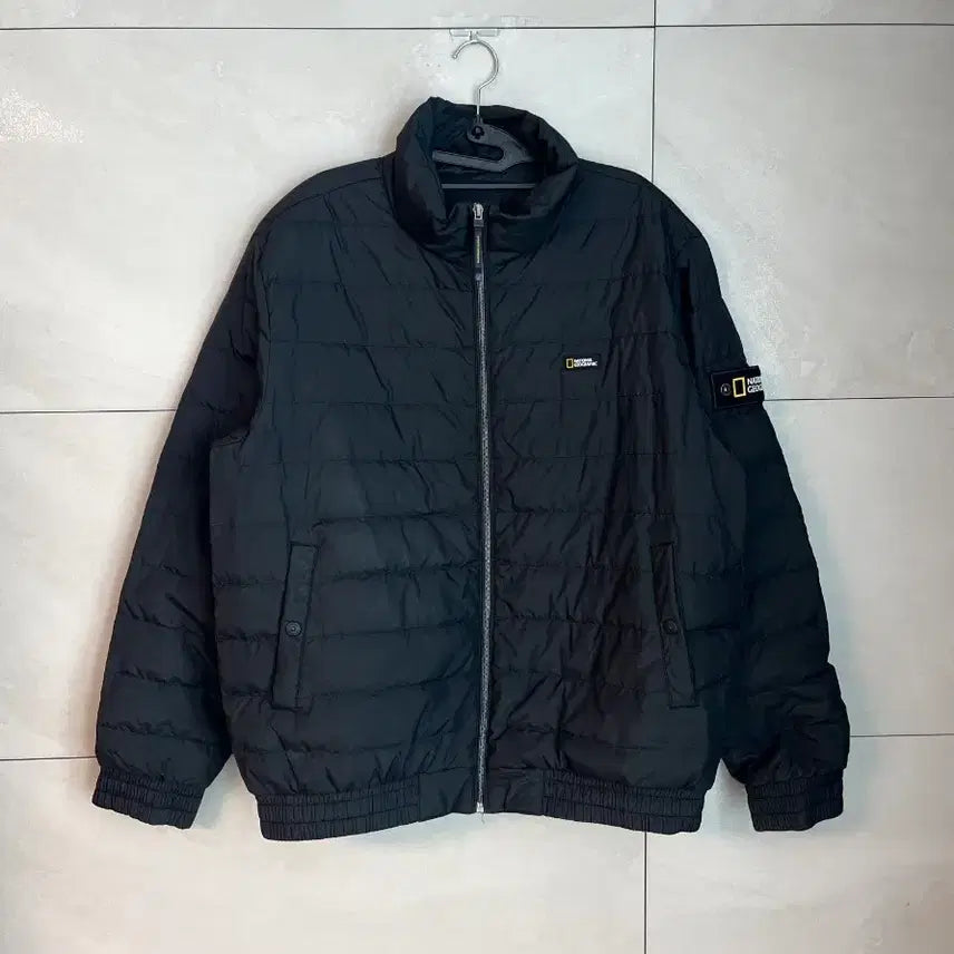 [BUNJANG] National Geographic Lightweight Padded Jacket (Black) [2XL] / [2XL] 내셔널지오그래픽 경량 패딩 블랙