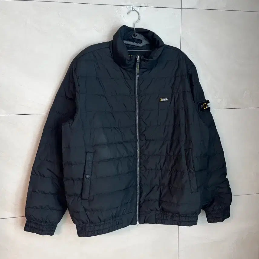 [BUNJANG] National Geographic Lightweight Padded Jacket (Black) [2XL] / [2XL] 내셔널지오그래픽 경량 패딩 블랙