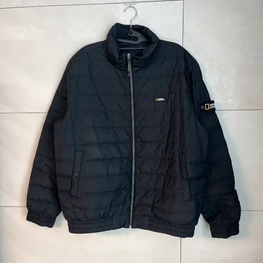 [BUNJANG] National Geographic Lightweight Padded Jacket (Black) [2XL] / [2XL] 내셔널지오그래픽 경량 패딩 블랙