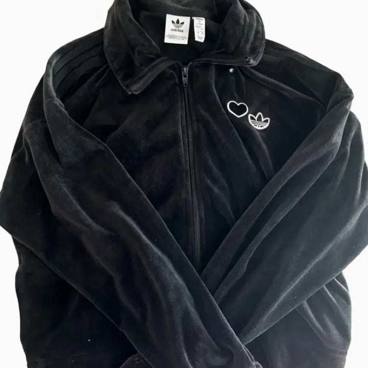 [SOLD OUT] 아디다스 vday 벨루어 벨벳 하트 트랙 탑 져지
