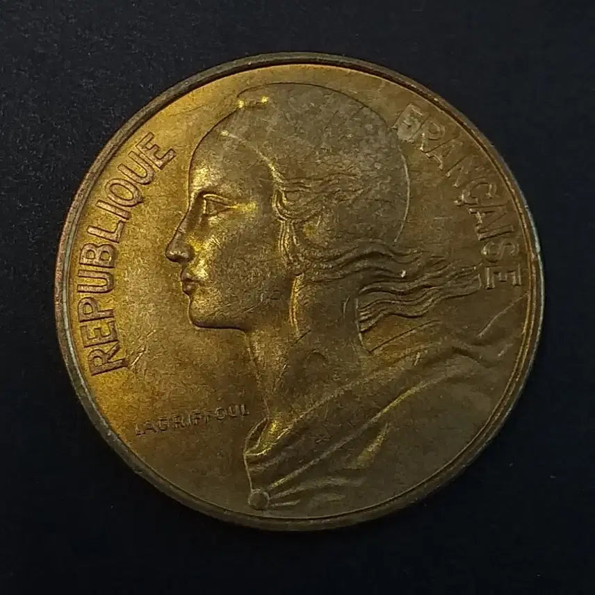 [BUNJANG] France 10 Francs Coin (1974) / 1974년 프랑스 10상팀 동전 w441