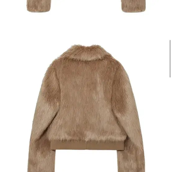 [BUNJANG] Glowny Revan Faux Fur Jacket - Camel / 글로니 리반 퍼 자켓 카멜