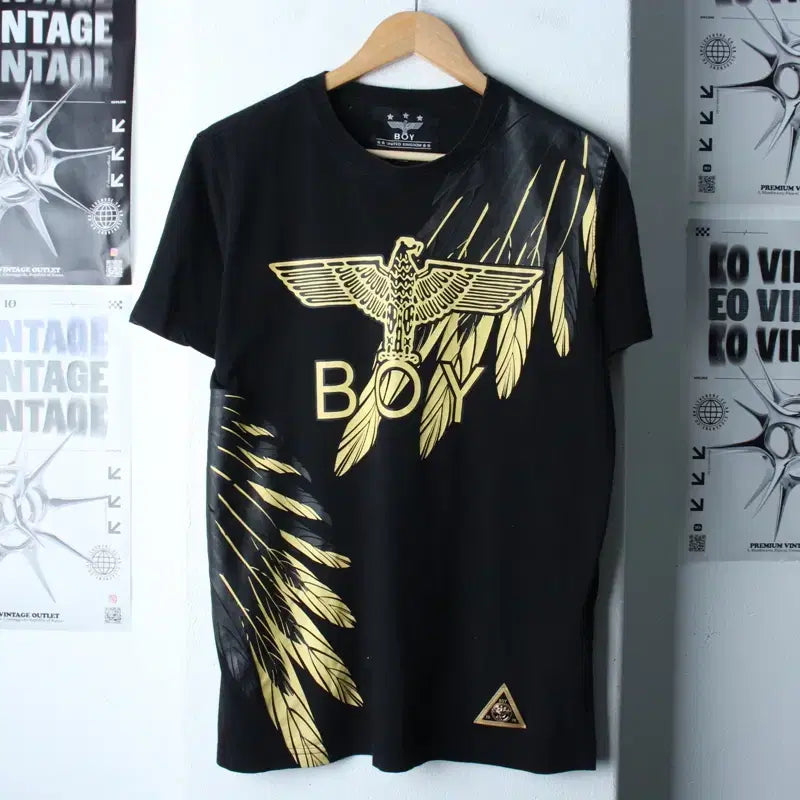 [SOLD OUT] (M-XL) 보이런던 반팔 티셔츠 독수리 Y2K 스트릿 희귀-182F6