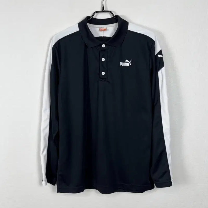 [SOLD OUT] 푸마/블랙 카라 긴팔 티 티셔츠 남L XL/라덴