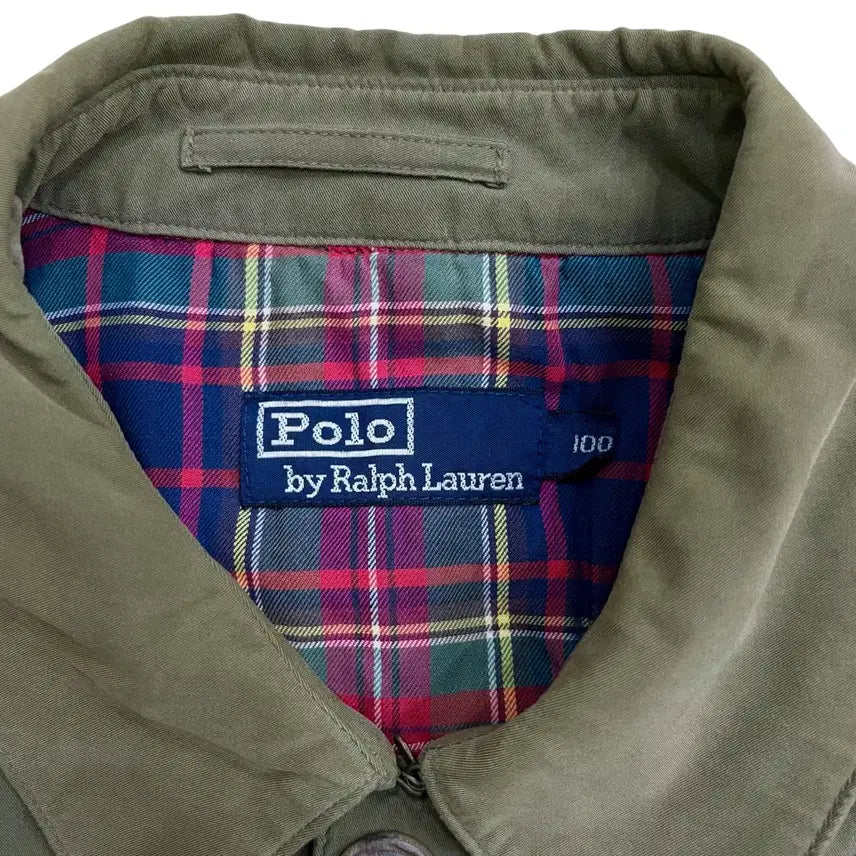 [SOLD OUT] 폴로 랄프로렌 90s 카키 퀼팅 자켓 100 L