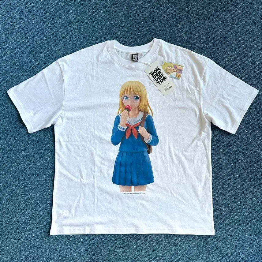 [BUNJANG] Wonder Visitor T-shirt / 원더비지터 티셔츠 새상품