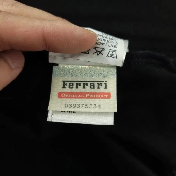 [BUNJANG] FERRARI Puma Red Black Logo Elbow Patch Old School Jacket / FERRARI 페라리 X 퓨마 레드 블랙 배색 로고 엘보우패치 올드스쿨